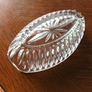 Princess House Crystal Spoon Holder